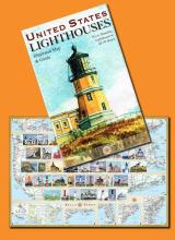 UNITED STATES LIGHTHOUSES - Map & Guide