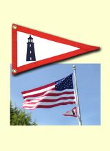 U.S. Lighthouse Service Pennant